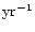 $\rm yr^{-1}$