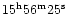 ${\rm 15^h 56^m 25^s}$