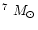 $^7~M_{\odot}$