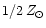$1/2\, Z_{\odot}$