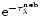 ${\rm e}^{- \tau_{\lambda}^{\rm neb}}$