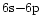 $6{\rm s}{-}6{\rm p}$