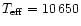 $T_{\rm eff}=10\,650$