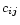 $c_{i \vec j}$
