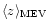 $\langle z \rangle _{{\rm MEV}}$