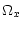 $\displaystyle \Omega_x$