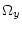 $\displaystyle \Omega_y$