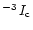 $^{-3}\,I_{\rm c}$