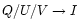 $Q/U/V\rightarrow I$
