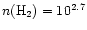 $n({\rm H}_2)= 10^{2.7}$