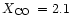 $\ifmmode{X_{\rm CO}}\else{$X_{\rm CO}$ }\fi\,=2.1$