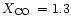 $\ifmmode{X_{\rm CO}}\else{$X_{\rm CO}$ }\fi\,=1.3$