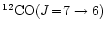$^{12}{\rm CO}(J\!=\!7\to6)$