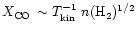 $\ifmmode{X_{\rm CO}}\else{$X_{\rm CO}$ }\fi\, \sim
T_{\rm kin}^{-1}\,\,n(\ifmmode{{\rm H}_2}\else{H$_2$ }\fi)^{1/2}$