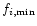 $f_{i,\min}$
