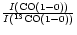 $\frac{I{\rm (CO}(1-0))}{I{\rm (^{13}CO}(1-0))}$