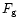 $F_{\rm g}$