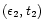 $(\epsilon_{2}, t_{2})$