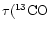 $\tau(^{13}{\rm CO}$