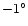 $-1^\circ$