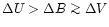 $\Delta U > \Delta B \mathrel{\mathchoice {\vcenter{\offinterlineskip\halign{\hf...
...nterlineskip\halign{\hfil$\scriptscriptstyle ...