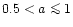 $0.5 < a \mathrel{\mathchoice {\vcenter{\offinterlineskip\halign{\hfil
$\display...
...r{\offinterlineskip\halign{\hfil$\scriptscriptstyle ...