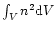 $\int_{V}n^{2}{\rm d}V$