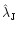 $ \hat \lambda_{\rm J}$