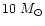 $10~M_{\odot}$