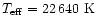 $T_{\rm eff}=22\,640~{\rm K}$