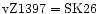 ${\rm vZ1397} = {\rm SK26}$