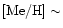 ${\rm [Me/H]}\sim$