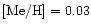 ${\rm [Me/H]}=0.03$