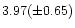 $3.97(\pm 0.65)$