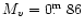 $M_v=0\hbox{$.\!\!^{\rm m}$ }86$