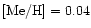${\rm [Me/H]}=0.04$