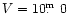 $V=10\hbox{$.\!\!^{\rm m}$ }0$