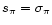 $s_{\pi}=\sigma_{\pi}$