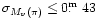 $\sigma_{M_v(\pi)}\leq 0\hbox{$.\!\!^{\rm m}$ }43$
