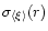 $\sigma_{\left<\xi\right>}(r)$