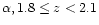 $\alpha , 1.8 \le z < 2.1$
