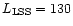 $L_{\rm LSS}=130$