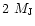 $2~M_{\rm J}$