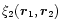 $\xi_2
({\vec r}_1,{\vec r}_2)$