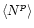$\langle N^p \rangle$