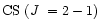 $\mbox{CS } (\mbox{$J$ } = 2 - 1)$
