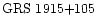 $\mbox{GRS } 1915{+}105$