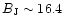$B_{\rm J}\sim 16.4$