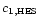 $c_{1,\mbox{\tiny HES}}$