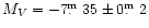 $M_V=-7\hbox{$.\!\!^{\rm m}$ }35\pm0\hbox{$.\!\!^{\rm m}$ }2$